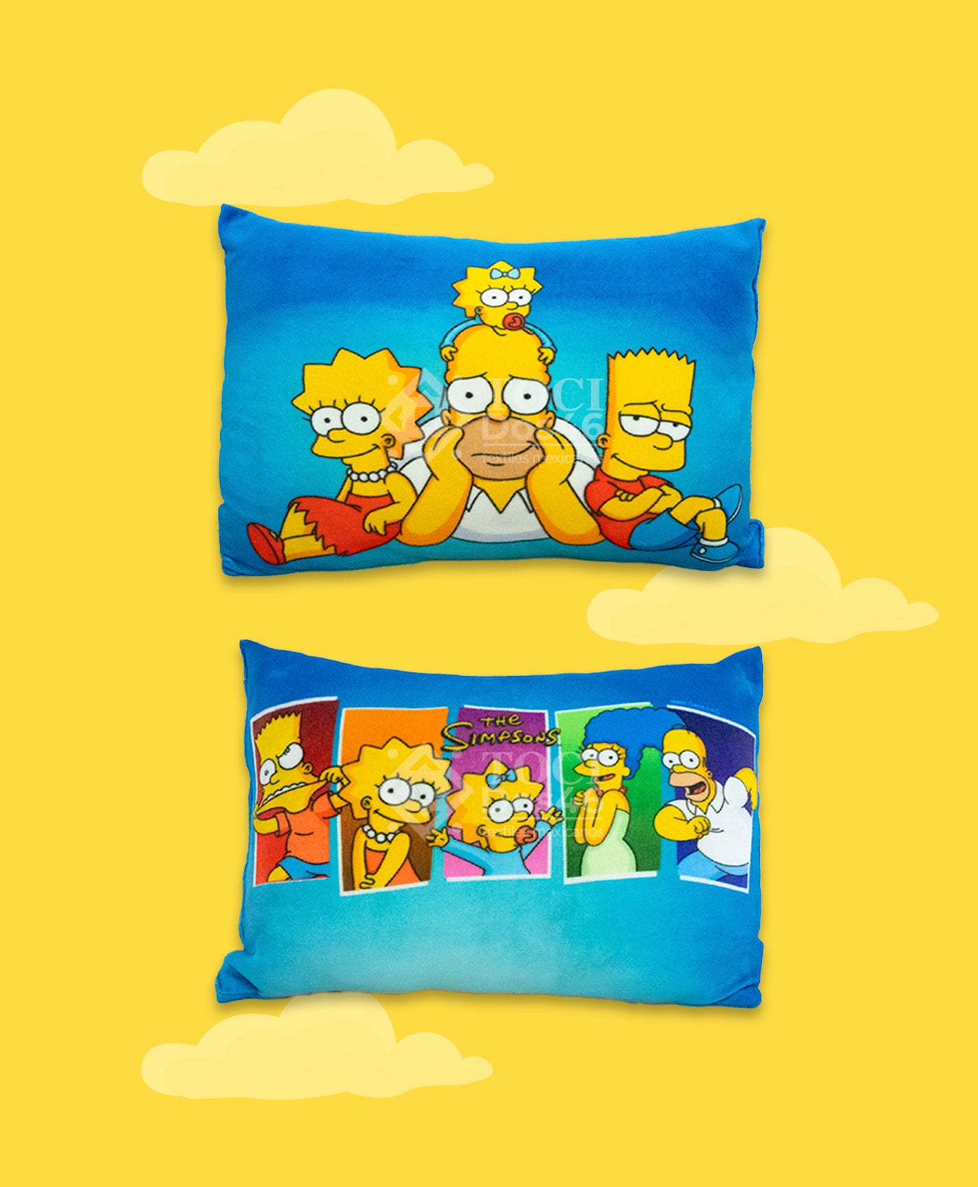 Almohada Full Print Los Simpson