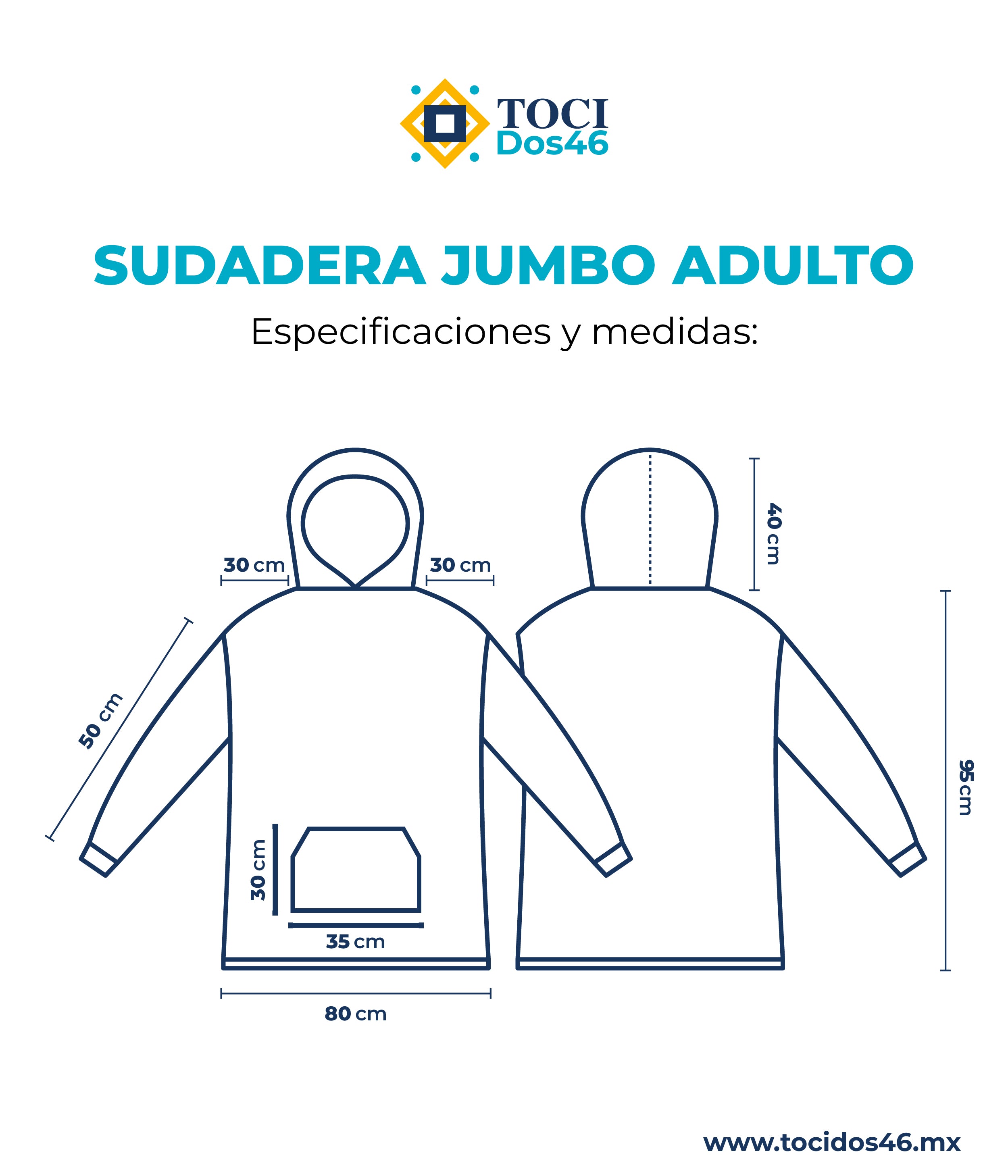 Sudadera Jumbo Negra