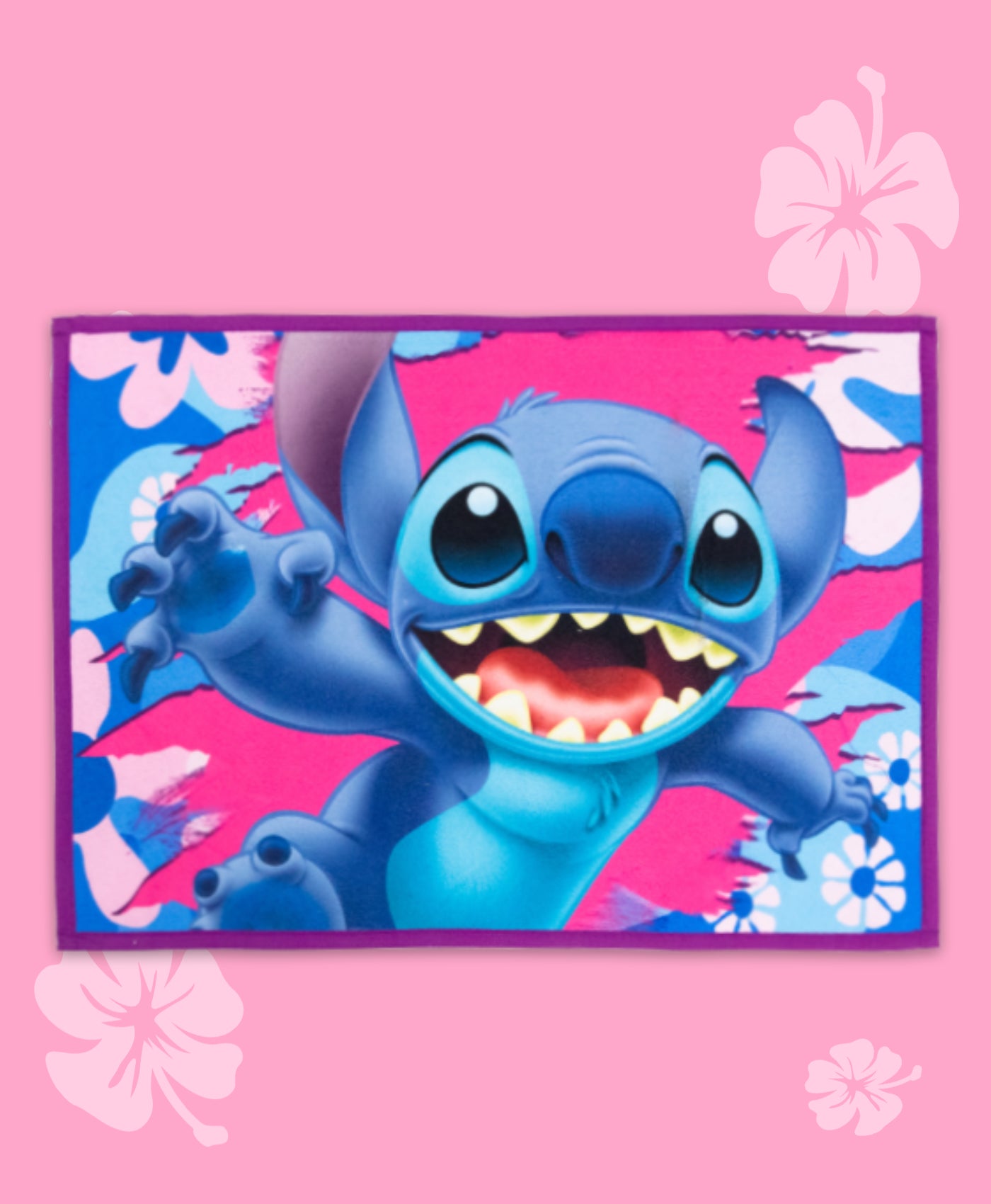 Tapete Chico Stitch Feliz