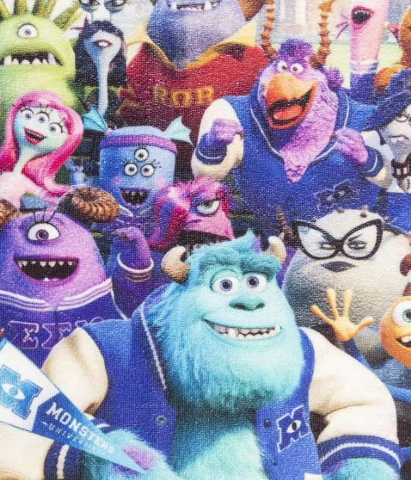 Toalla Jumbo Monster Inc azul