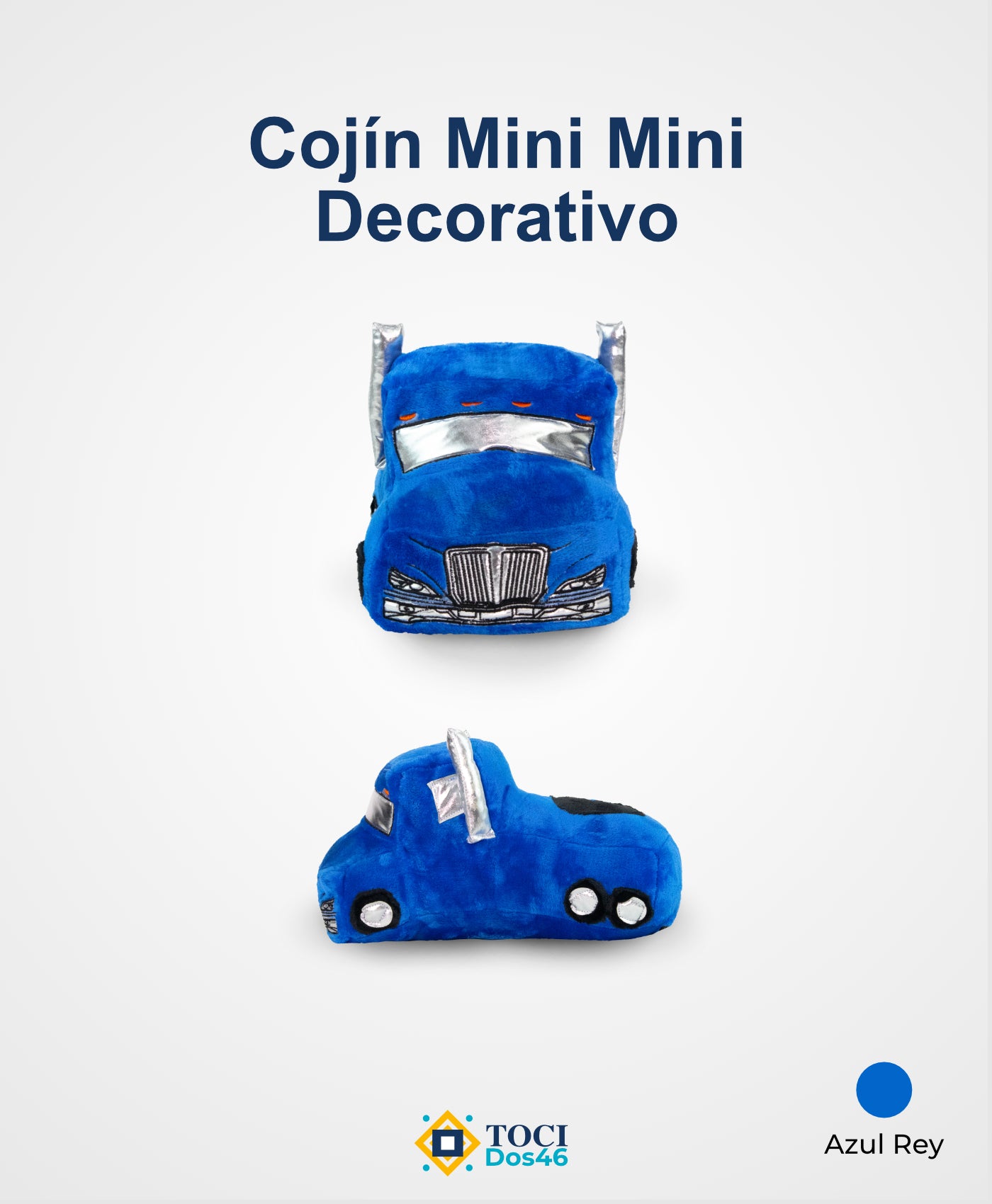 Cojín Decorativo Trailer Mini Mini